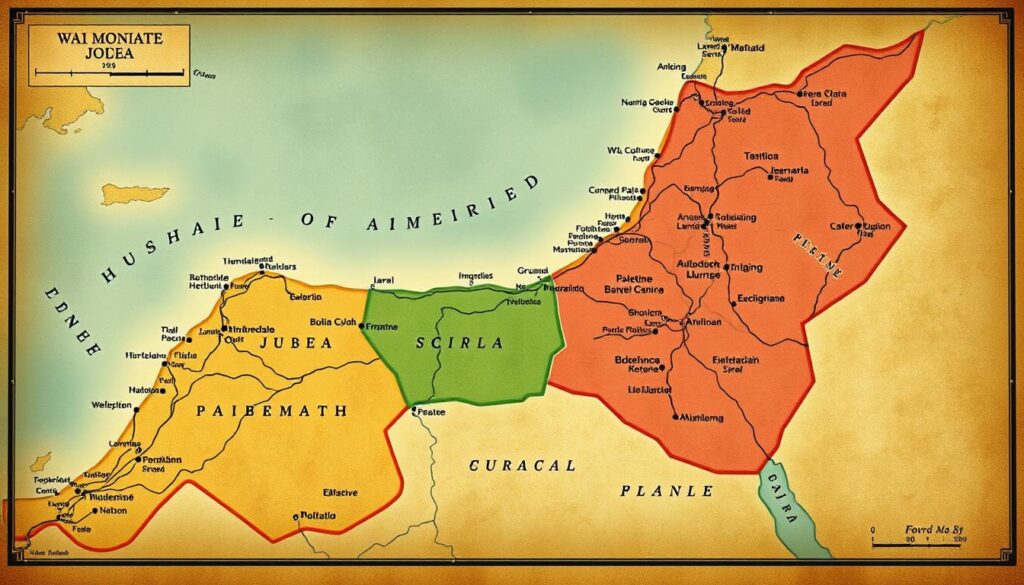 British Mandate borders